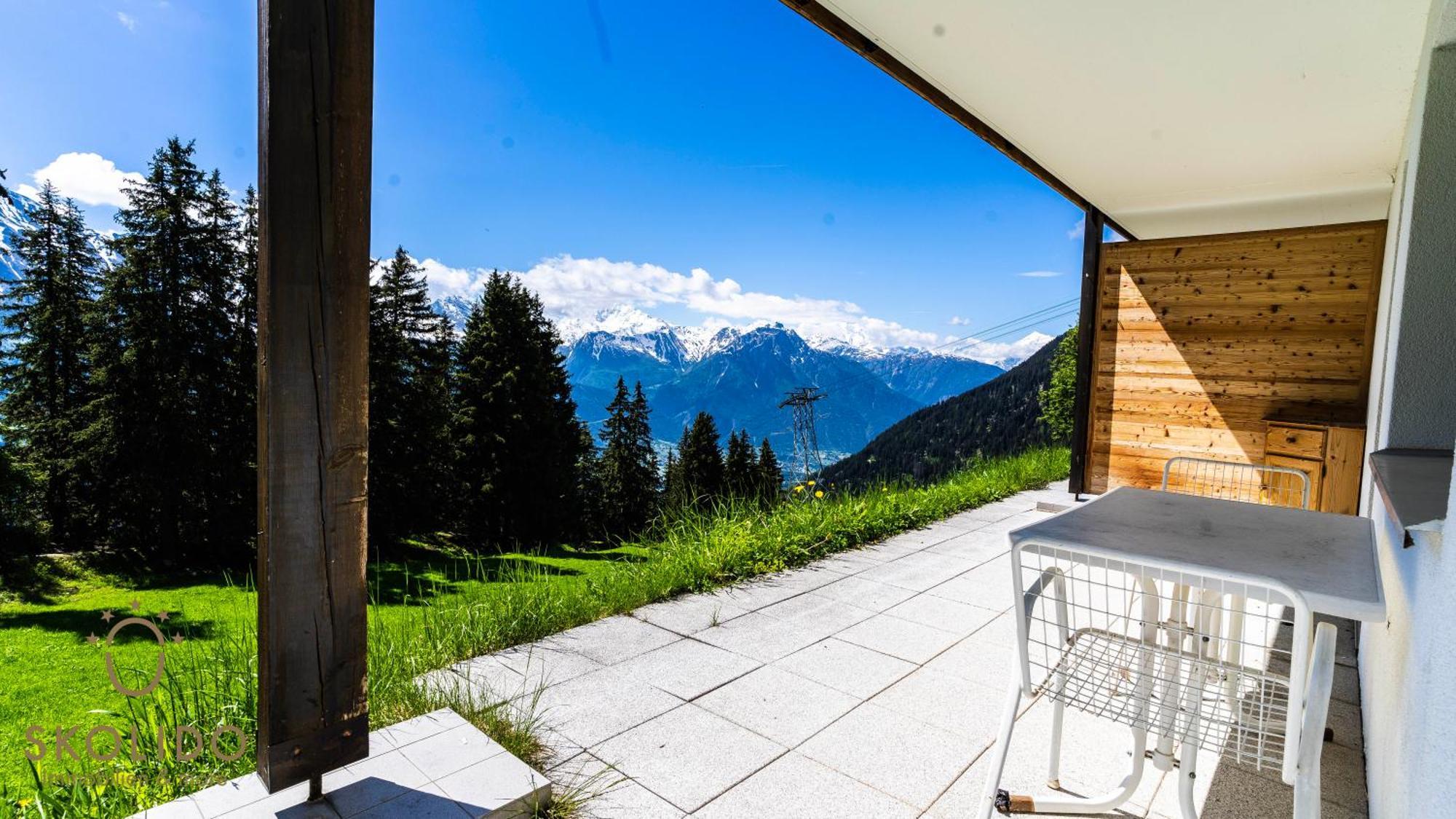 Haus Caroline, Riederalp Mitte Apartment Exterior photo